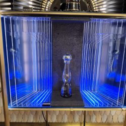 CLASE AZUL EXHIBIDOR PLATA